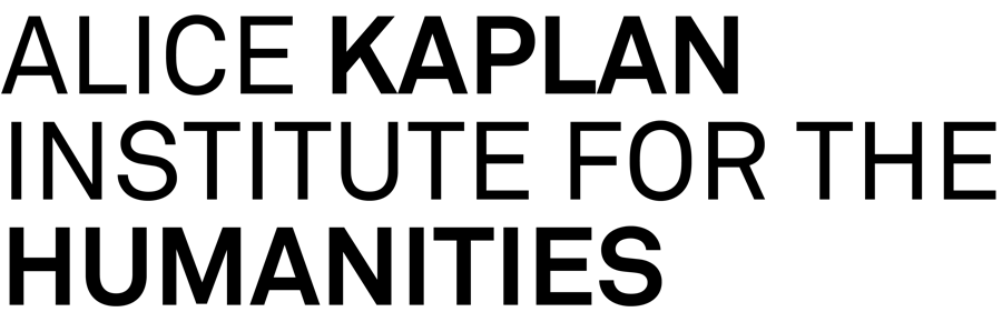 Alice Kaplan Institute for the Humanities logo
